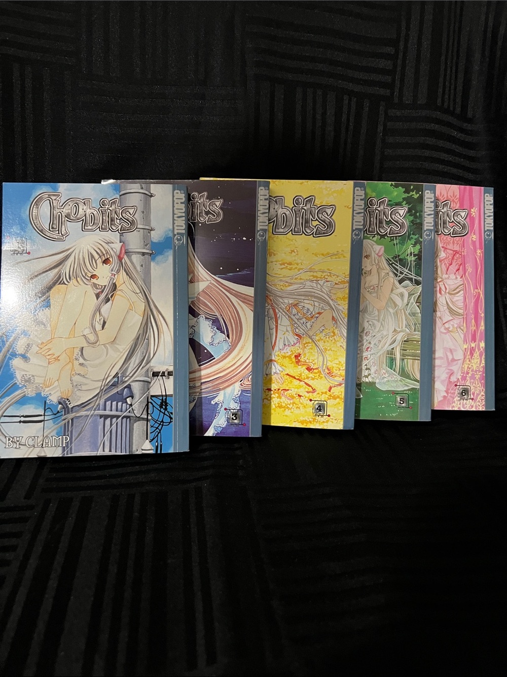 Anime Manga Chobits Volumes 1,3,4,5&6